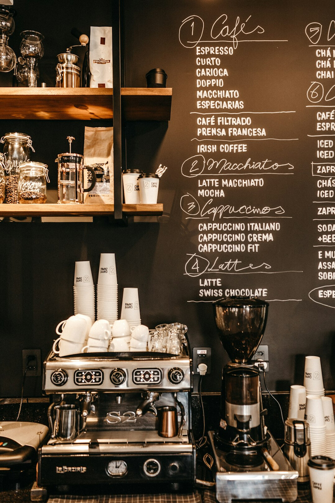 coffee shop interior